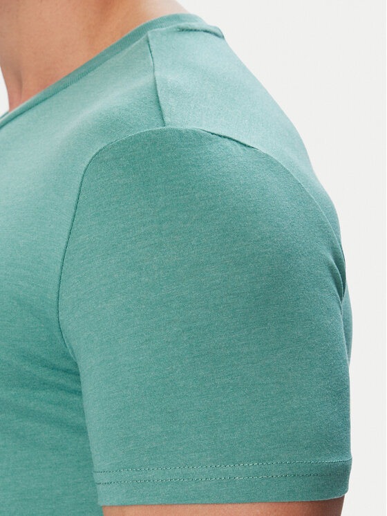 Tommy Jeans Tommy Jeans Тишърт DM0DM20363 Зелен Slim Fit