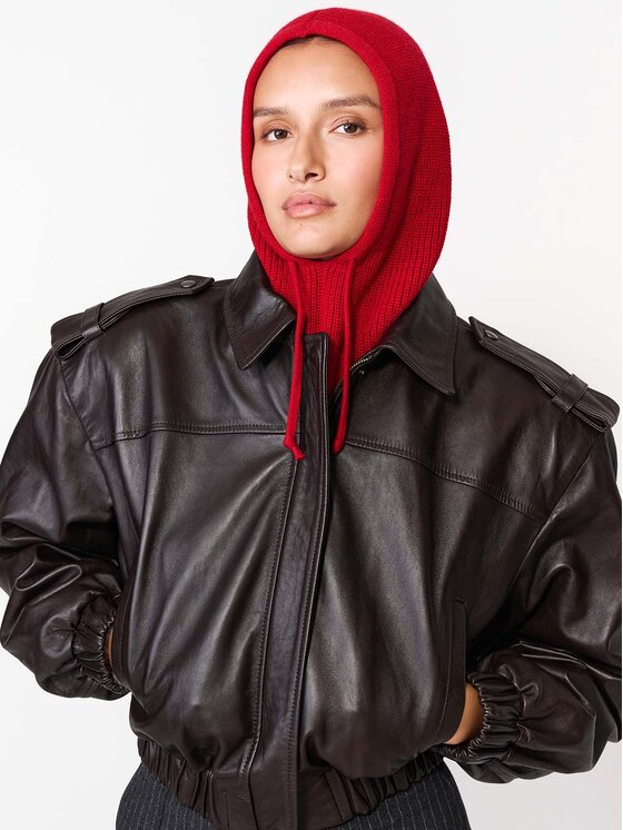 La Mania La Mania Czapka ANDEE Czerwony