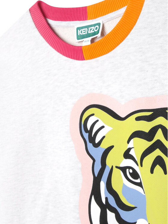 Kenzo Kids Kenzo Kids Суитшърт K15647 S Сив Regular Fit
