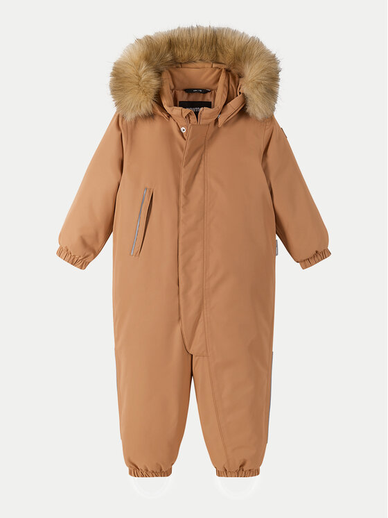 Reima Reima Зимен детски гащеризон Gotland 5100117C Кафяв Regular Fit