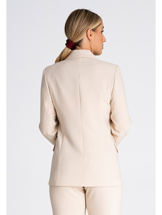 FIGL FIGLFIGL Giacca da abito M954 Beige Regular Fit