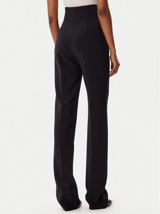 Elisabetta Franchi Elisabetta Franchi Текстилни панталони PA-113-56E2-V340 Черен Regular Fit