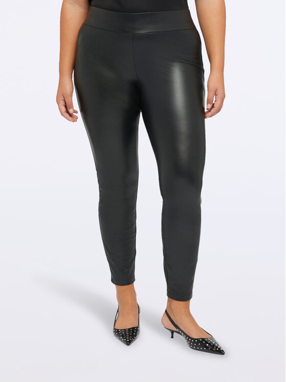 Fiorella Rubino Fiorella Rubino Spodnie materiałowe P054L002016N033 Czarny Regular Fit