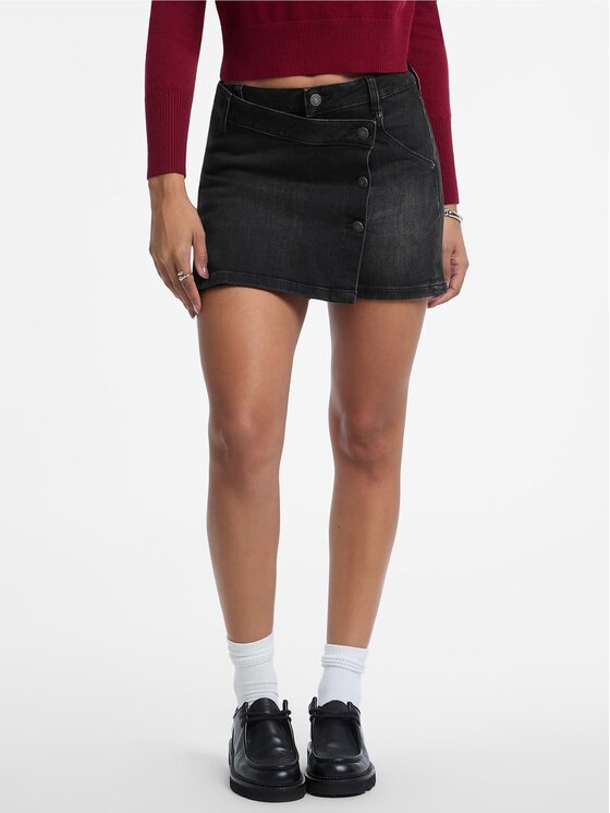 Guess Jeans Guess Jeans Текстилни панталони 179924 Черен Slim Fit