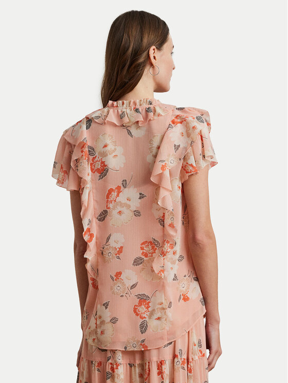 LAUREN RALPH LAUREN LAUREN RALPH LAUREN Μπλουζάκι 200963698001 Ροζ Relaxed Fit
