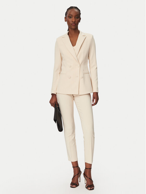 Rinascimento Rinascimento Giacca da abito CFC0128295003 Beige Slim Fit