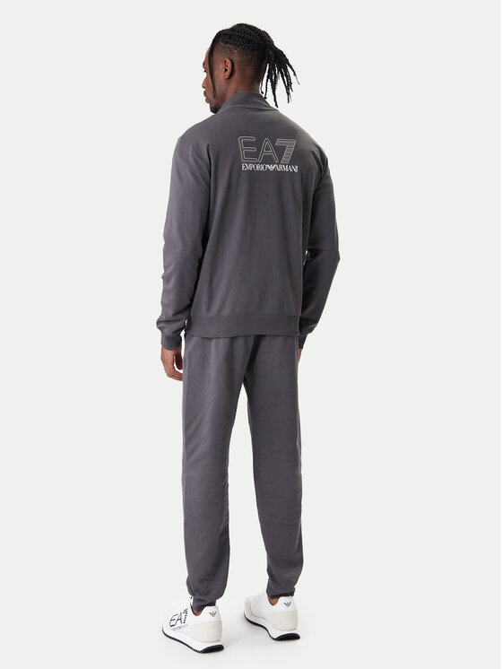 EA7 Emporio Armani EA7 Emporio Armani Dres 7M001318 AF13512 U8111 Szary Regular Fit