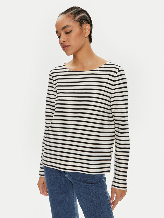 Marc O'Polo Marc O'Polo Bluse M06 2040 52345 Écru Regular Fit