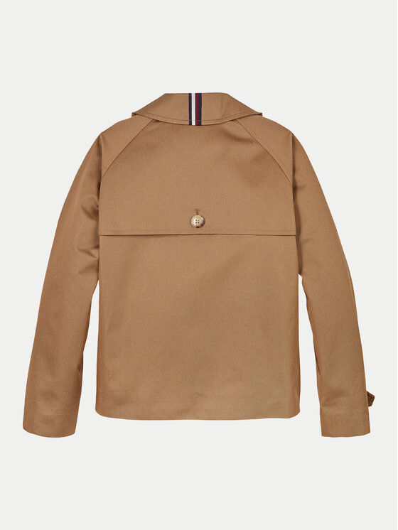 Tommy Hilfiger Tommy Hilfiger Prechodná bunda KG0KG08518 Hnedá Regular Fit