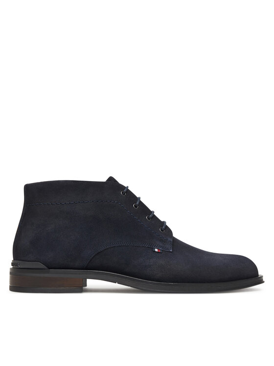 Tommy Hilfiger Tommy Hilfiger Bakancs Corporate FM0FM05579 Sötétkék