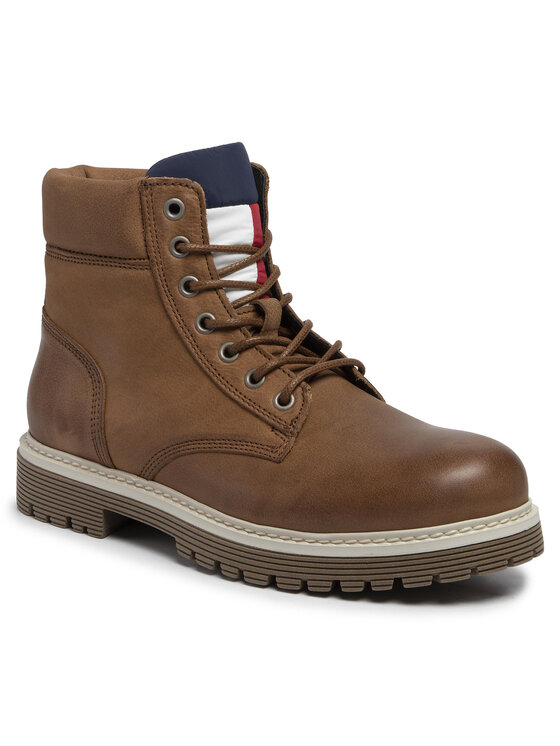 Tommy Jeans Tommy Jeans Trappers Outdoor Nubuck Boot EM0EM00316 Maro
