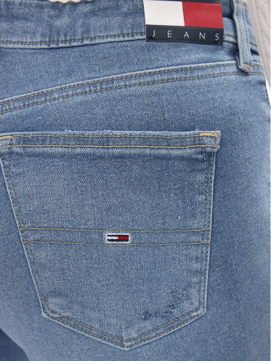 Tommy Jeans Tommy Jeans Traperice Nora DW0DW17168 Plava Skinny Fit