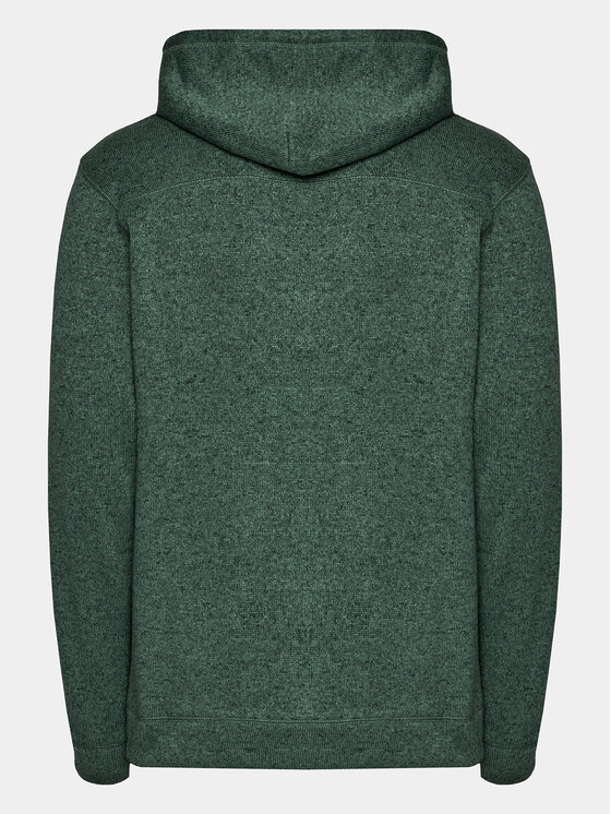 Quiksilver Quiksilver Džemperis ar kapuci Keller Otlr EQYFT04837 Zaļš Regular Fit