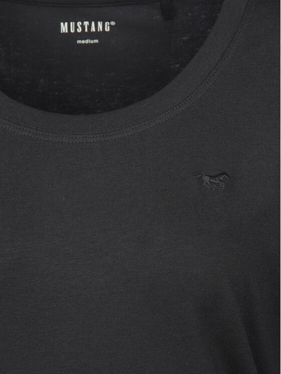 Mustang Mustang Blusa Style Anne C Basic Nero Regular Fit