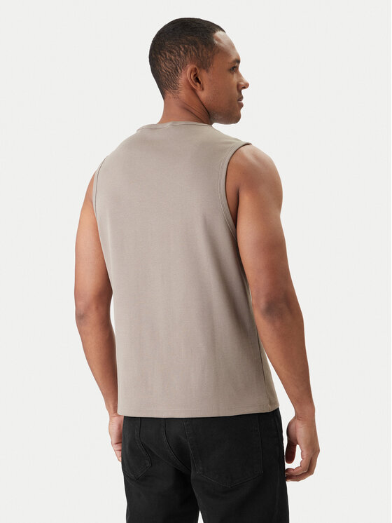 HUGO HUGO Tank top marškinėliai Darrio 50557629 Smėlio Regular Fit