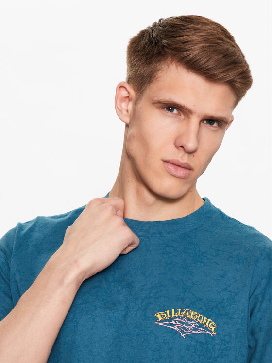 Billabong Billabong T-Shirt Arch ABYZT01736 Niebieski Regular Fit