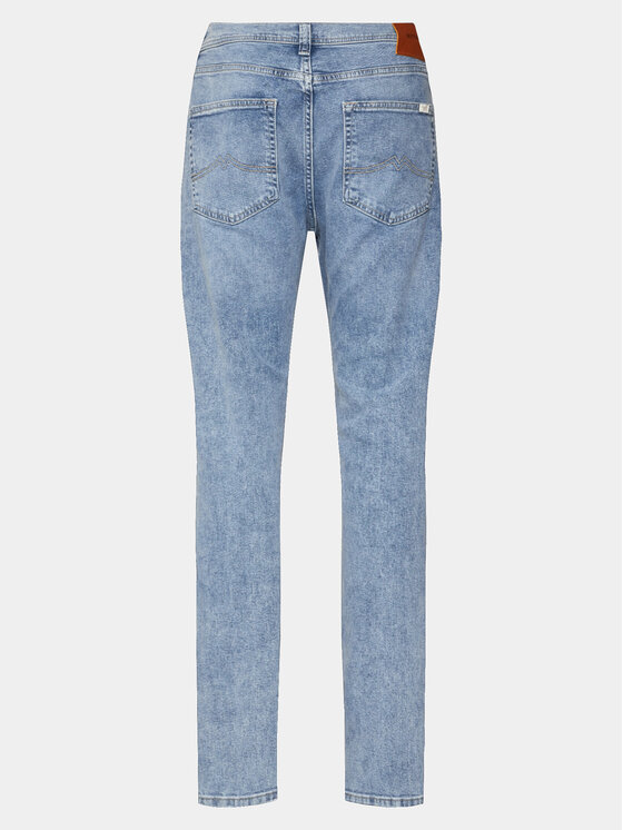 Mustang Mustang Jeansy Orlando 1014860 Niebieski Slim Fit