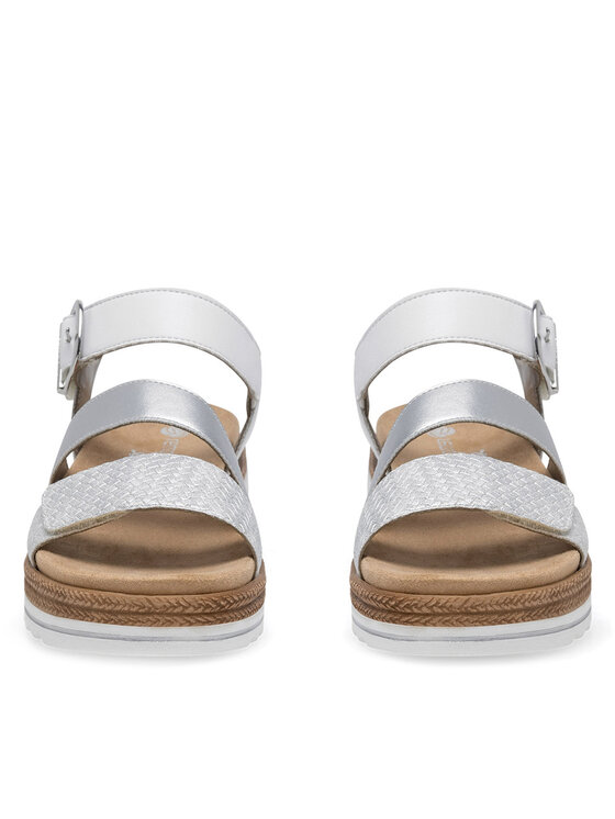 Remonte Remonte Sandalen D0Q55-90 Silberfarben