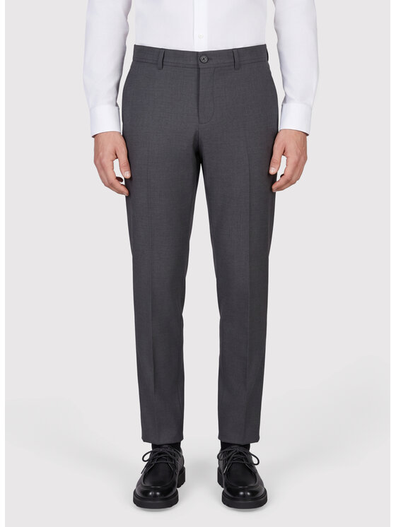 Pako Lorente Pako Lorente Chinosy P26WF-WX-015 Szary Regular Fit