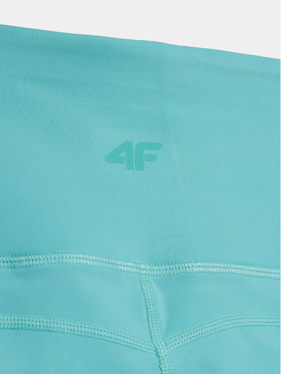 4F 4F Legíny 4FWSS24TFTIF232 Modrá Slim Fit