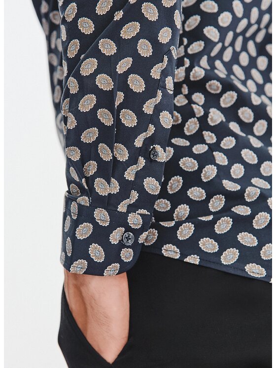 Pako Lorente Pako Lorente Koszula P25WF-1X-005 Czarny Slim Fit