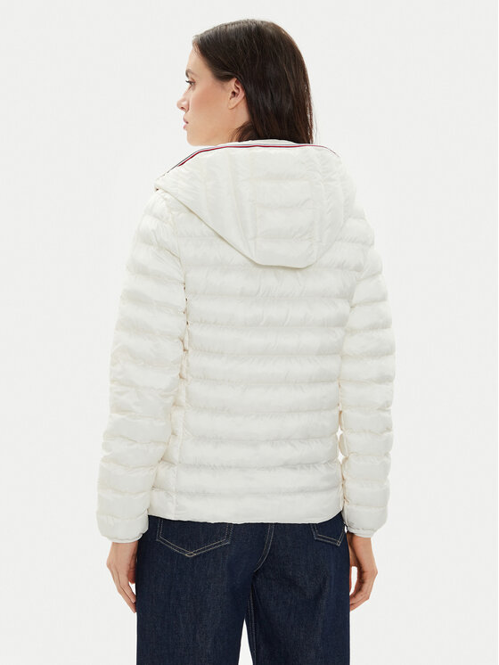 Tommy Hilfiger Tommy Hilfiger Μπουφάν μεταβατικό WW0WW38927 Λευκό Regular Fit