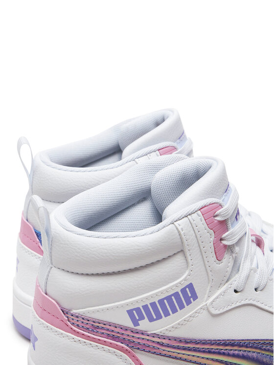 Puma Puma Laisvalaikio batai Rebound V6 Mid Bouncy Sky Jr 398725 01 Balta