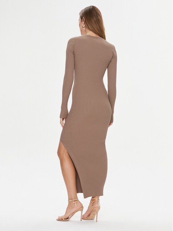 Calvin Klein Calvin Klein Rochie tricotată K20K205997 Bej Slim Fit