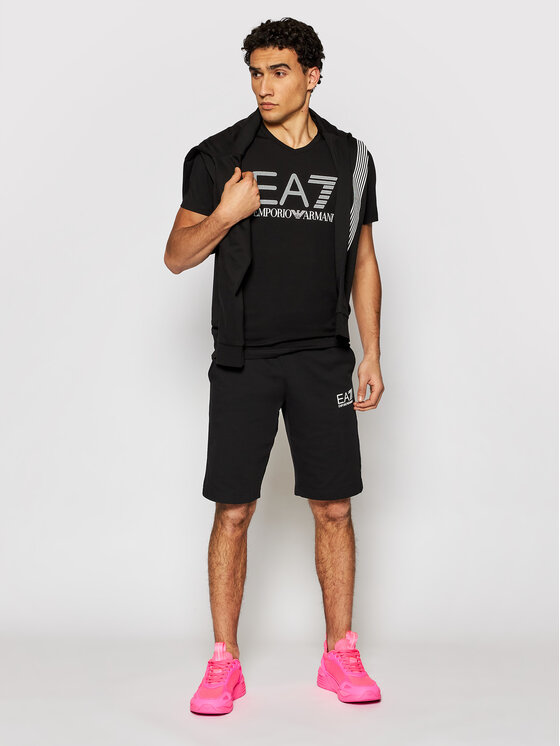 T-shirt 3KPT57 PJ03Z 1200 Nero Regular Fit