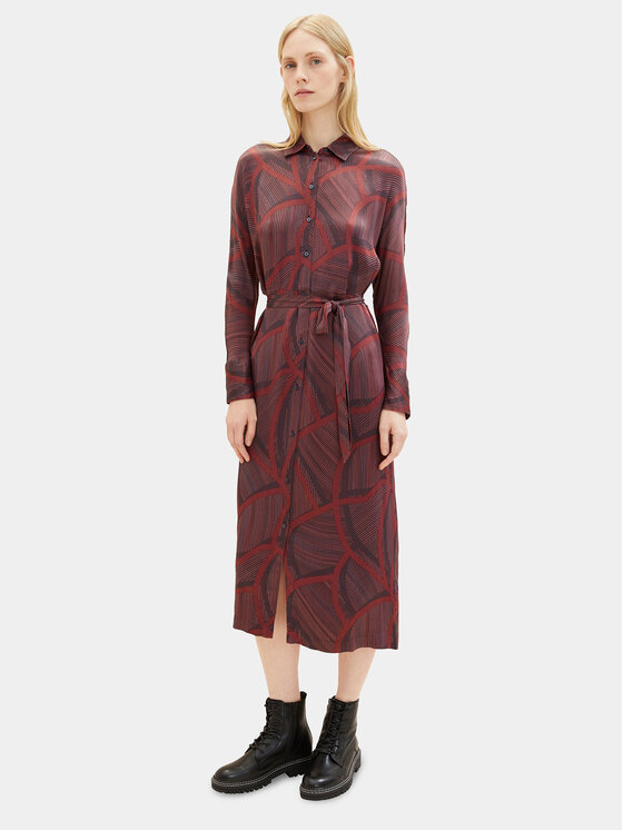 Tom Tailor Rochie tip cămașă 1037934 Colorat Regular Fit