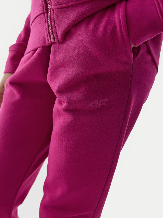 4F 4F Долнище анцуг 4FJWSS24TTROF587 Розов Regular Fit