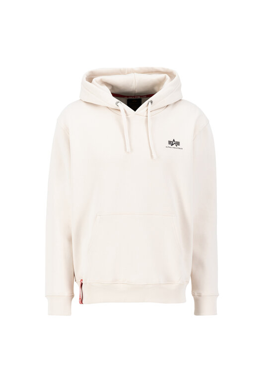 Alpha Industries Alpha Industries Bluza Basic Small Logo Hoodie Beżowy Regular Fit