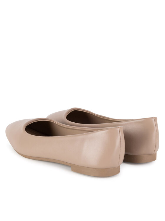 JENNY JENNY Baleriny R245594434 Beżowy
