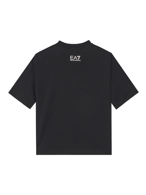 EA7 Emporio Armani EA7 Emporio Armani T-särk 7B000069 AF10378 UC001 Must Relaxed Fit