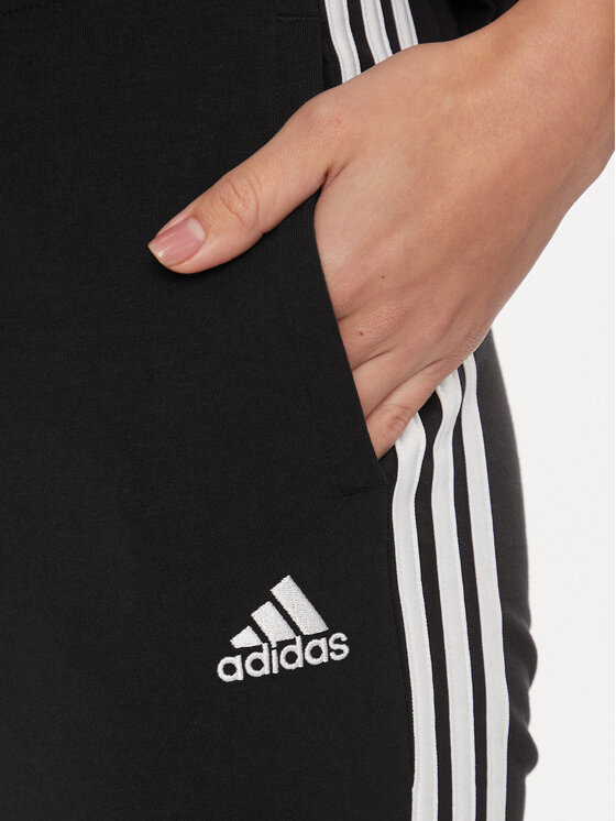 adidas adidas Παντελόνι φόρμας 3-Stripes GM5542 Μαύρο Slim Fit