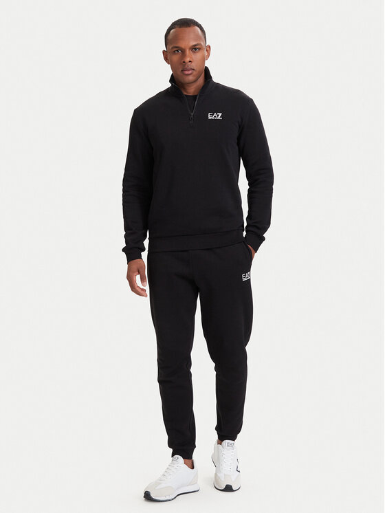 EA7 Emporio Armani EA7 Emporio Armani Mikina 8NPM35 PJVTZ 1200 Černá Modern Fit