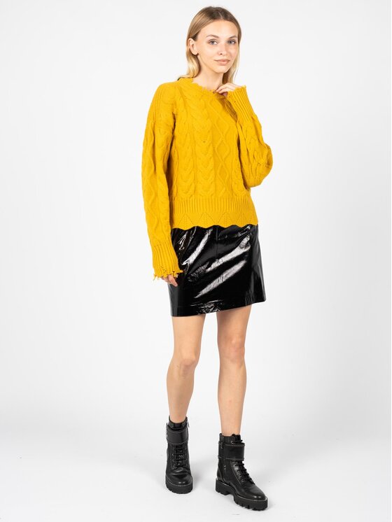 PINKO Pinko Maglione 1G166W Y79B | Chianti Giallo Regular Fit