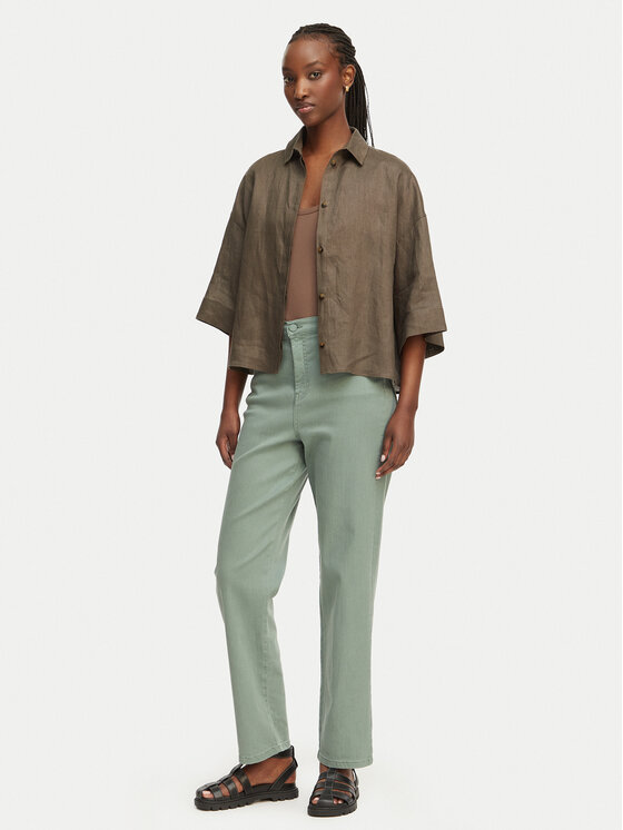 Marella Marella Дънки Solista 2613131065 Зелен Straight Fit