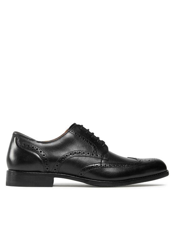 Clarks Clarks Poltopánky Craft Arlo Limit 261714527 Čierna