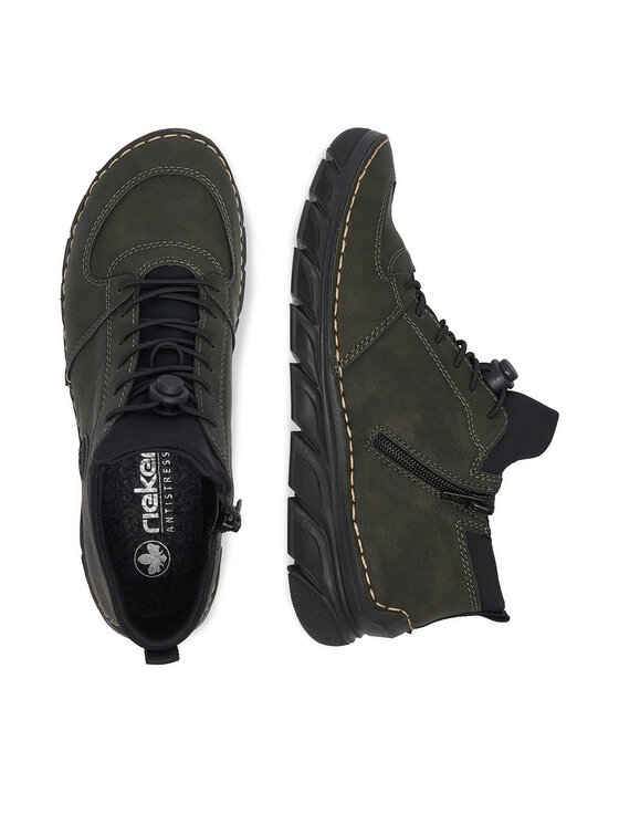 Rieker Rieker Schnürschuhe CEO-55071-54 Dunkelgrün