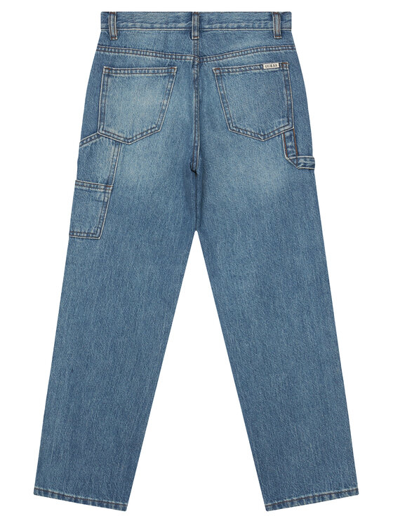 Guess Guess Jeans L6YA03 D1227 Blau Wide Leg