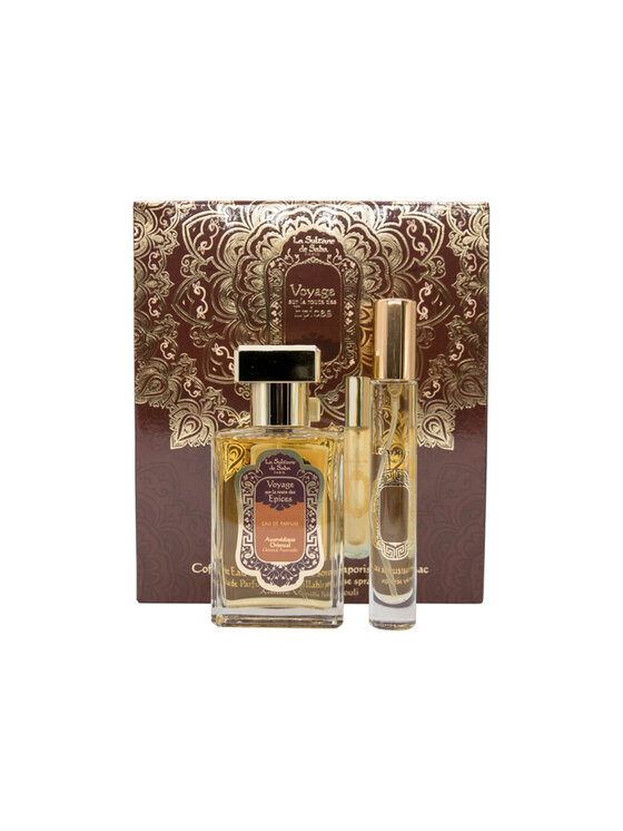 Perfumy La Sultane de Saba, Set eau de parfum Ayurvedic 50 ml + 10 ml - Zestaw zapachowy