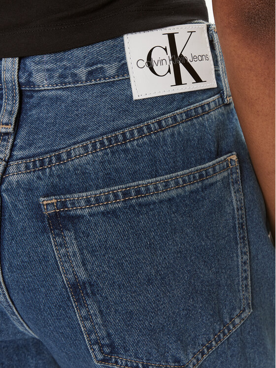 Calvin Klein Jeans Calvin Klein Jeans Džínsy Authentic J20J222443 Tmavomodrá Straight Fit
