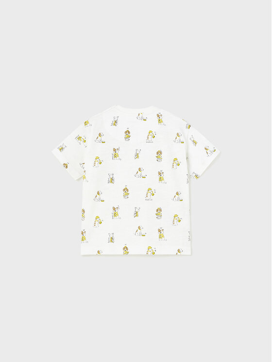 Mayoral Mayoral T-Shirt 1016 Biały Regular Fit