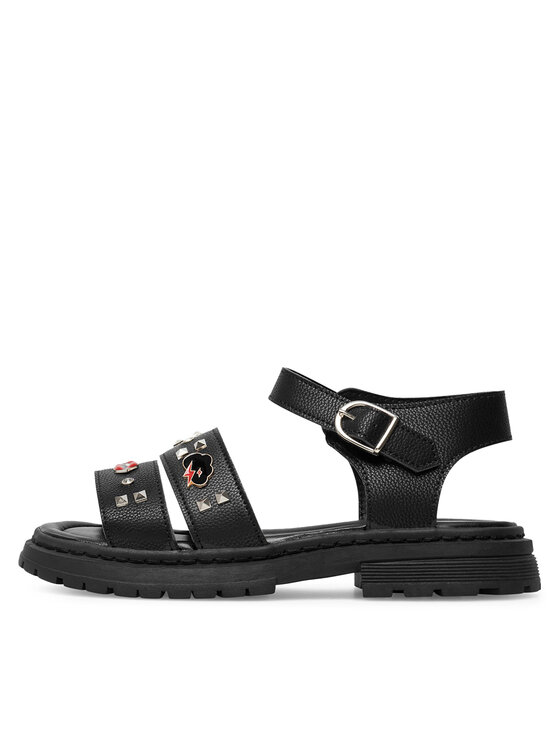 DeeZee DeeZee Sandály CM230805-2 Černá