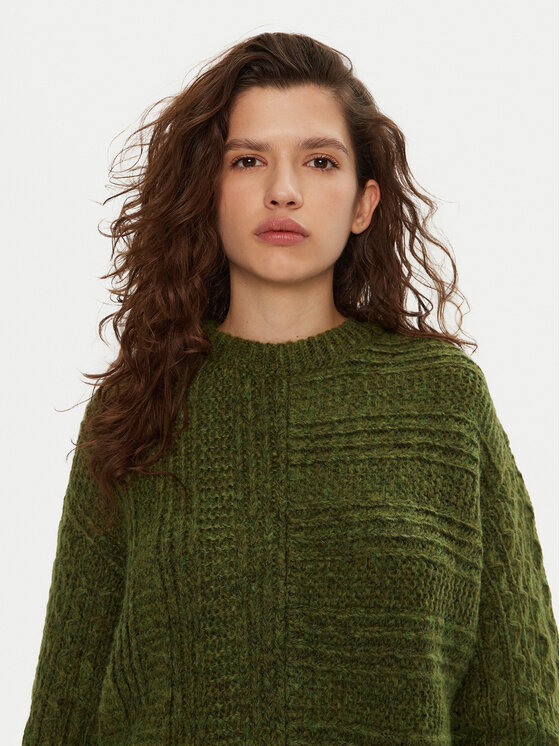 Mustang Mustang Maglione Sofia 1015957 Verde Regular Fit