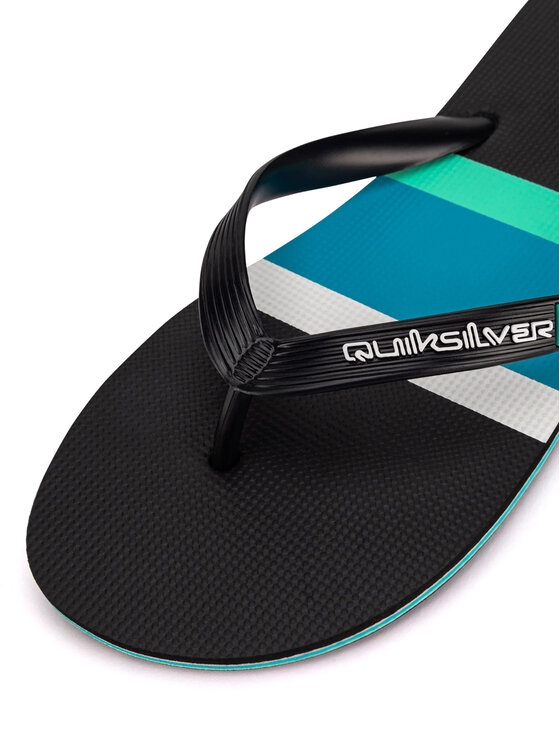 Quiksilver Quiksilver Japonki MOLOKAI STRIPE AQYL101361 KVJ3 Czarny