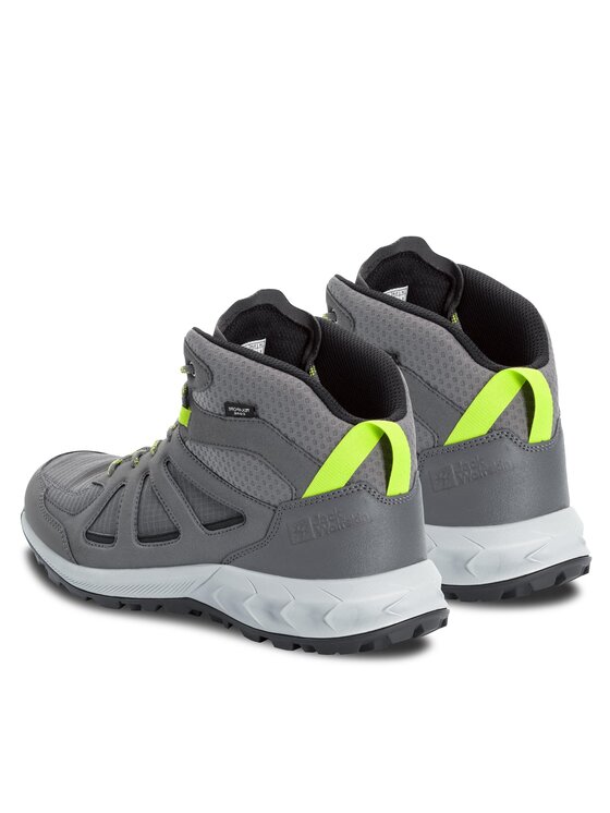 Jack Wolfskin Jack Wolfskin Trekking čevlji Woodland 2 Texapore Mid M 4051261 Siva