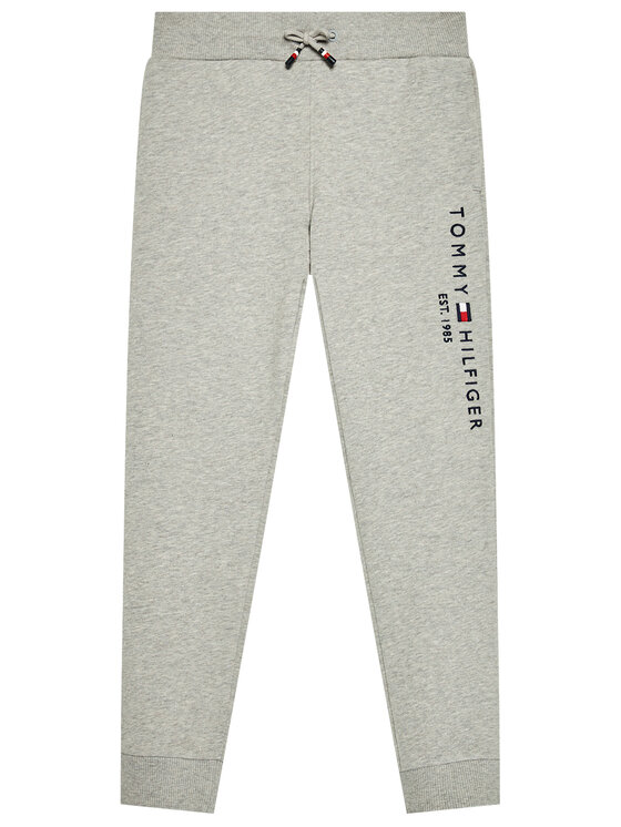 Tommy Hilfiger Tommy Hilfiger Долнище анцуг Essential KS0KS00214 Сив Regular Fit
