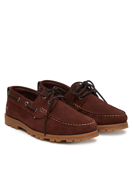 Tommy Hilfiger Tommy Hilfiger Mokaszin Light Sde FM0FM05747 Barna